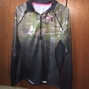 Camo Under Armour Half Zip